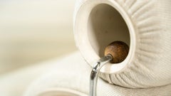 Early Edition Pair of Joe Colombo Tube Chair for Flexform, Italy