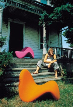 Paire de Tongue Chairs F577 en édition ancienne par Pierre Paulin pour Artifort:: 1967