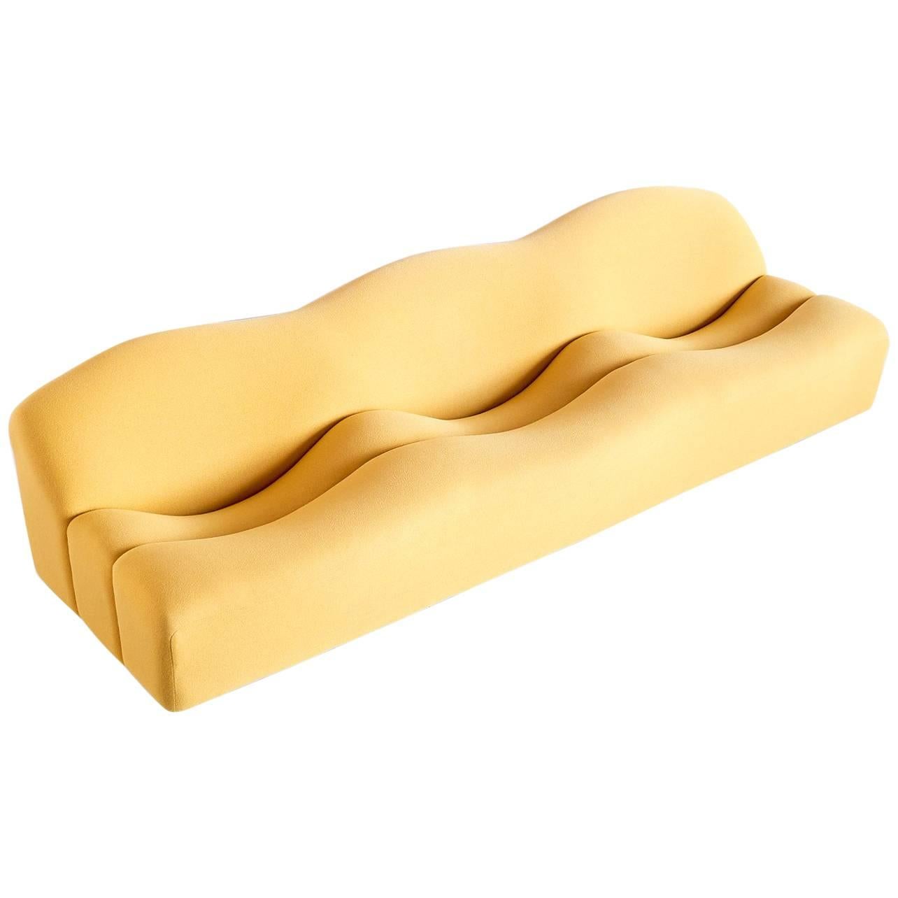 Early Edition Pierre Paulin Three-Seat ABCD Sofa for Artifort, Late 1960s