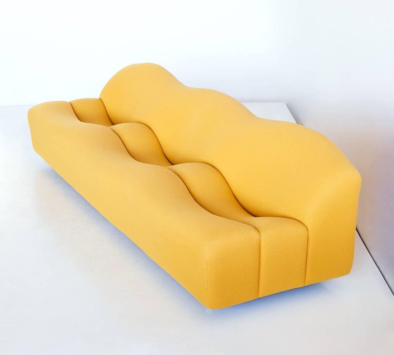 Mid-20th Century Early Edition Pierre Paulin Three-Seat ABCD Sofa for Artifort, Late 1960s
