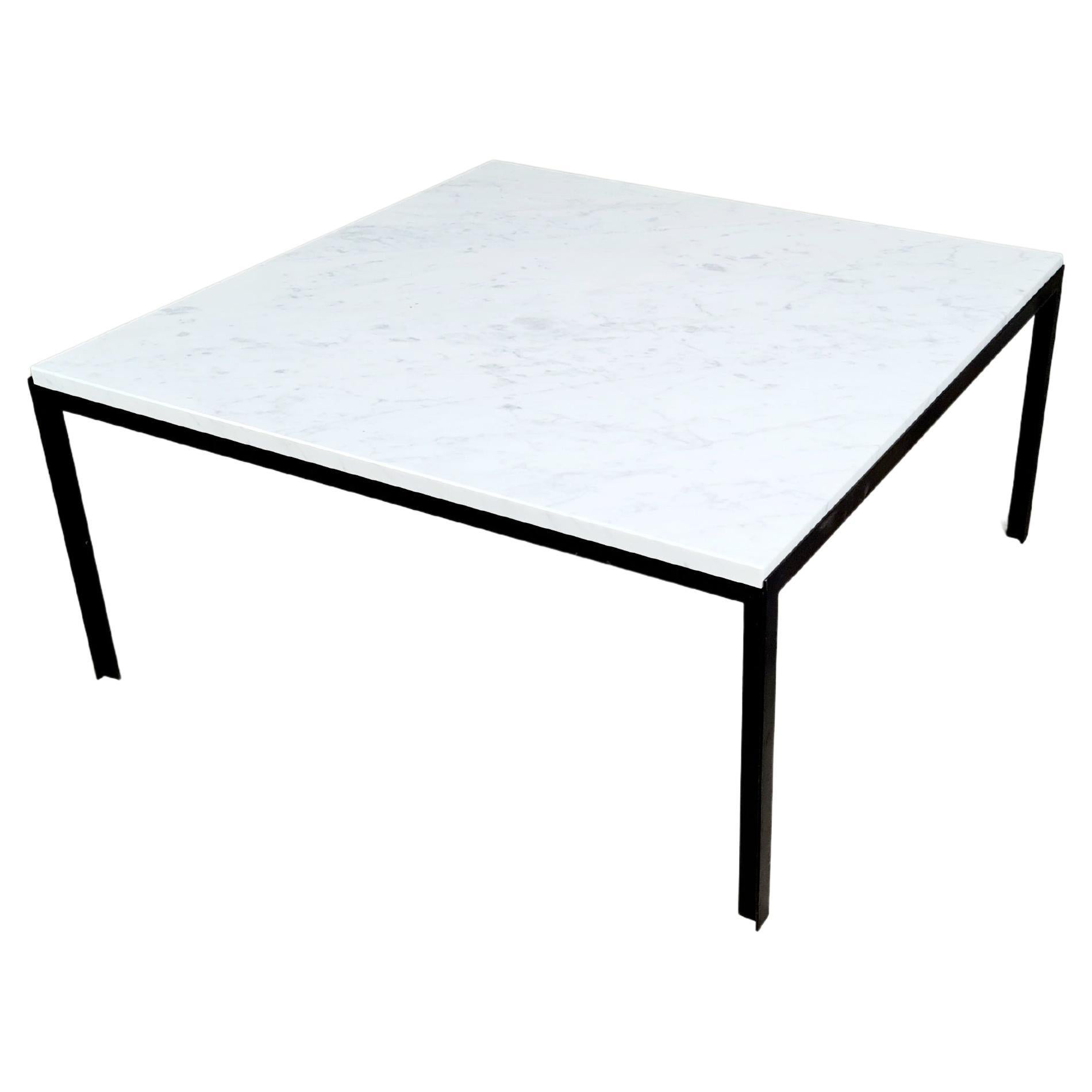 Early edition T-angle/T-bar coffee table by Florence Knolll for De Coene, 1950s For Sale