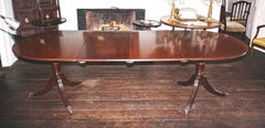 Early Edwardian Double Pedestal Dining Table