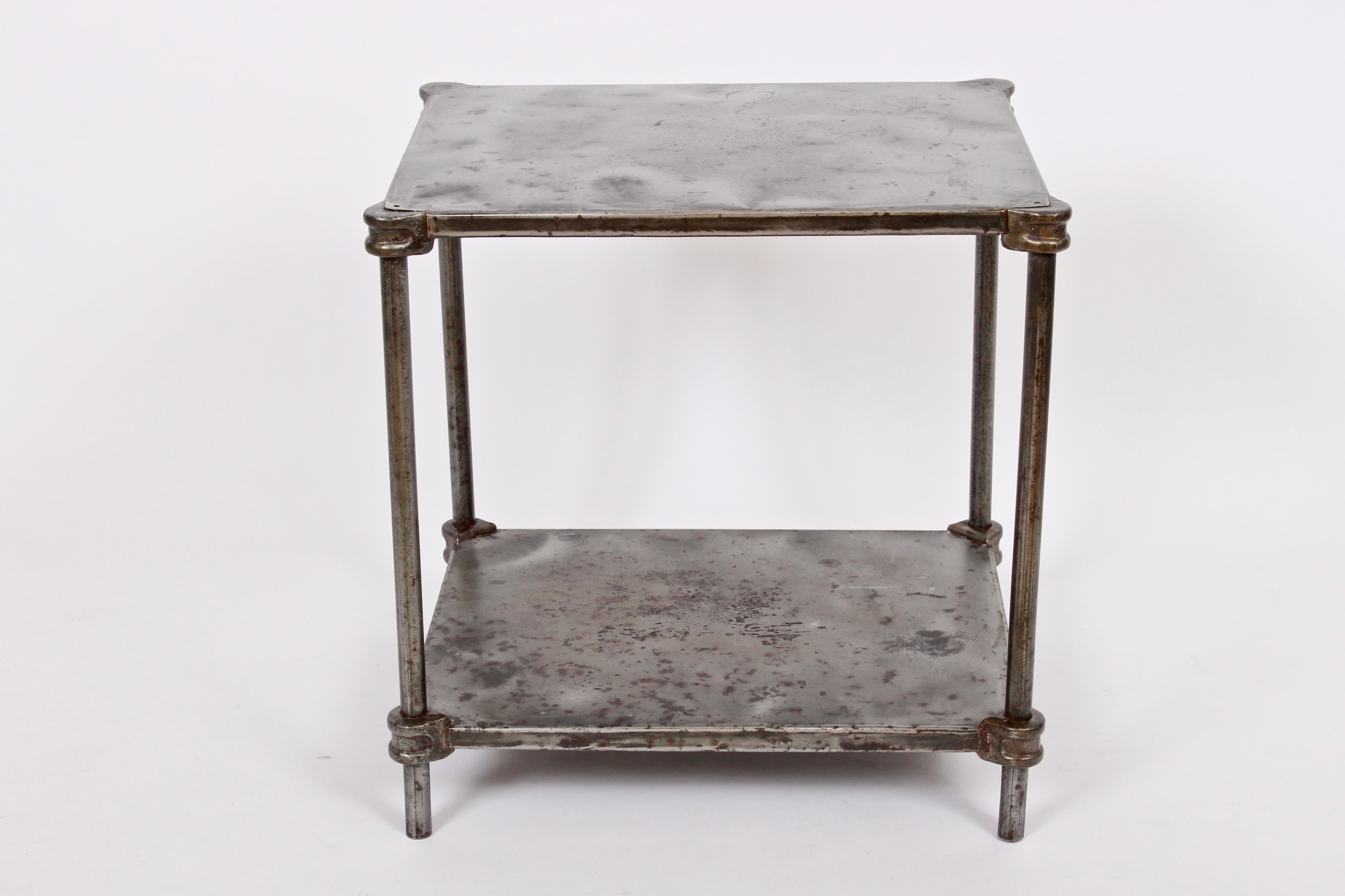 Early Edwardian Iron Two-Tier Étagère, Table 5