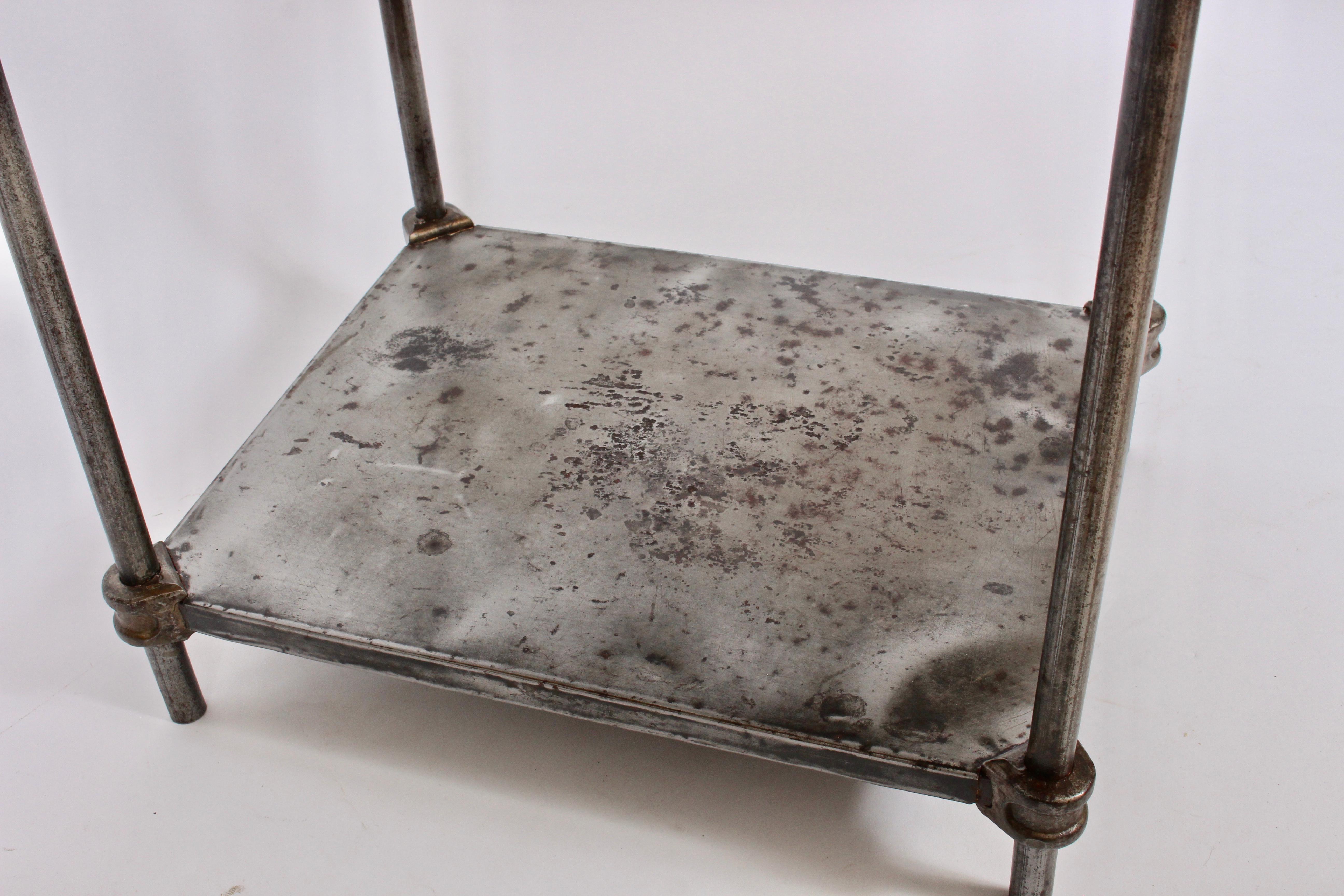 Early Edwardian Iron Two-Tier Étagère, Table 1