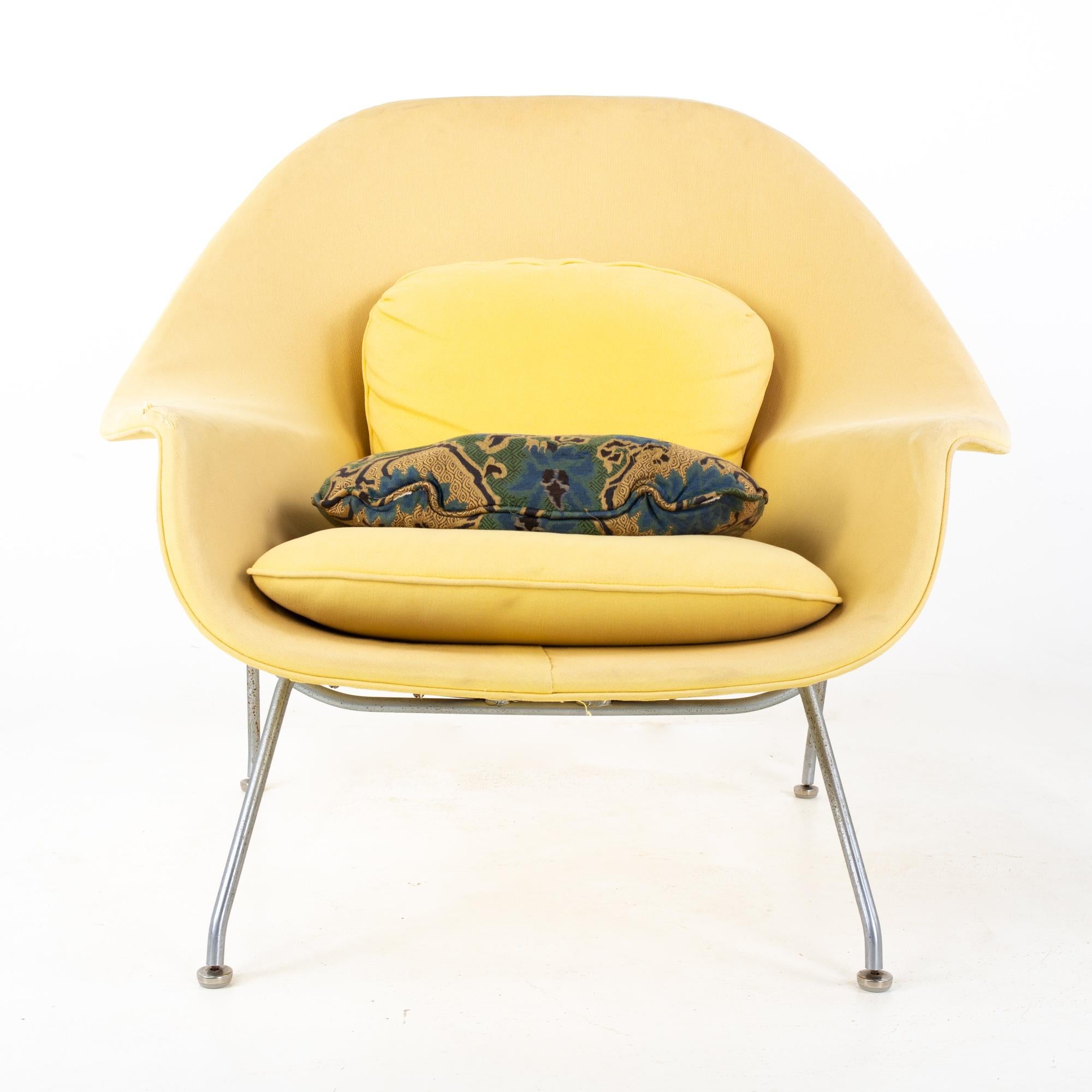 Mid-Century Modern Early Eero Saarinen for Knoll Mid Century Womb Lounge Chair