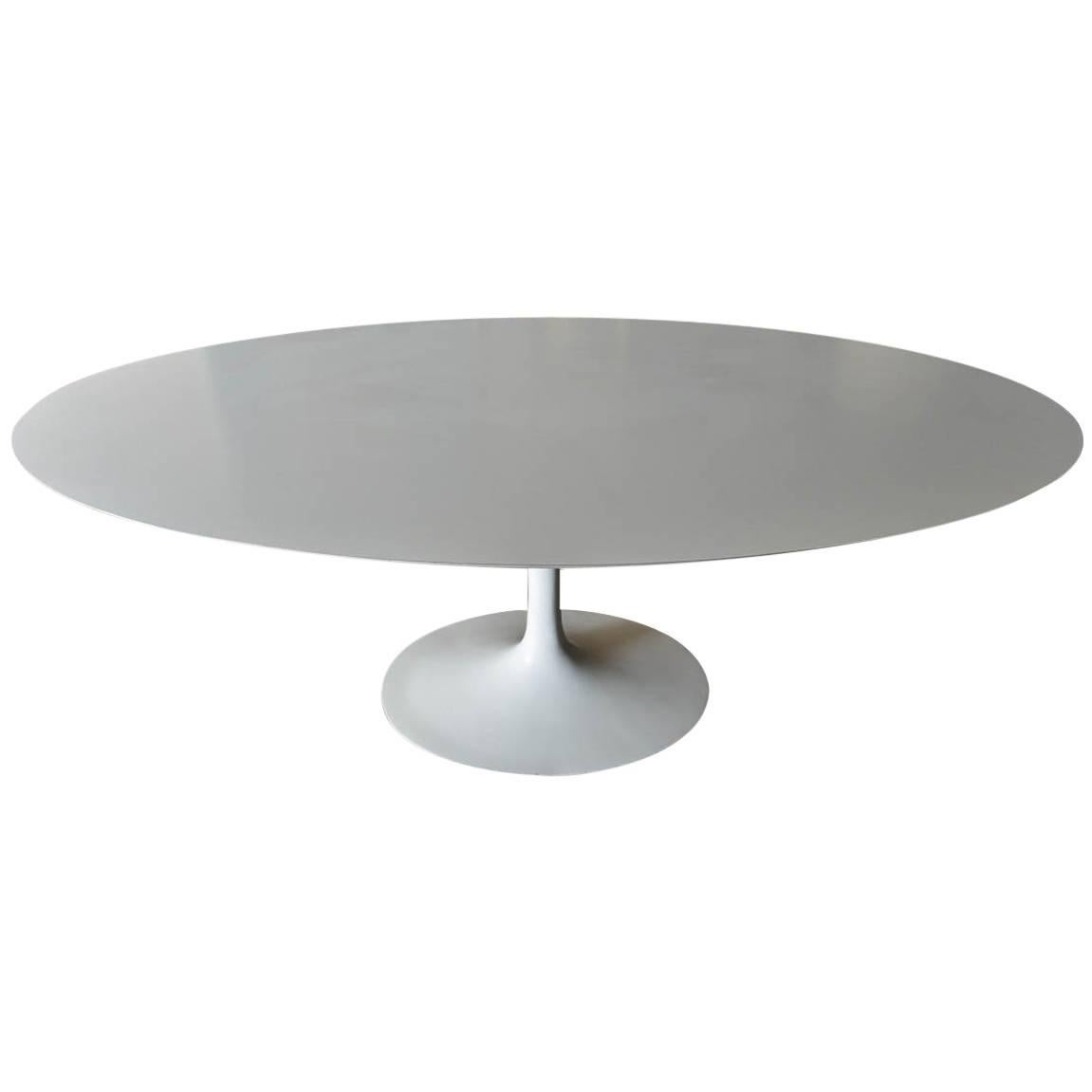 Early Eero Saarinen for Knoll Oval Tulip Dining Table, circa 1955