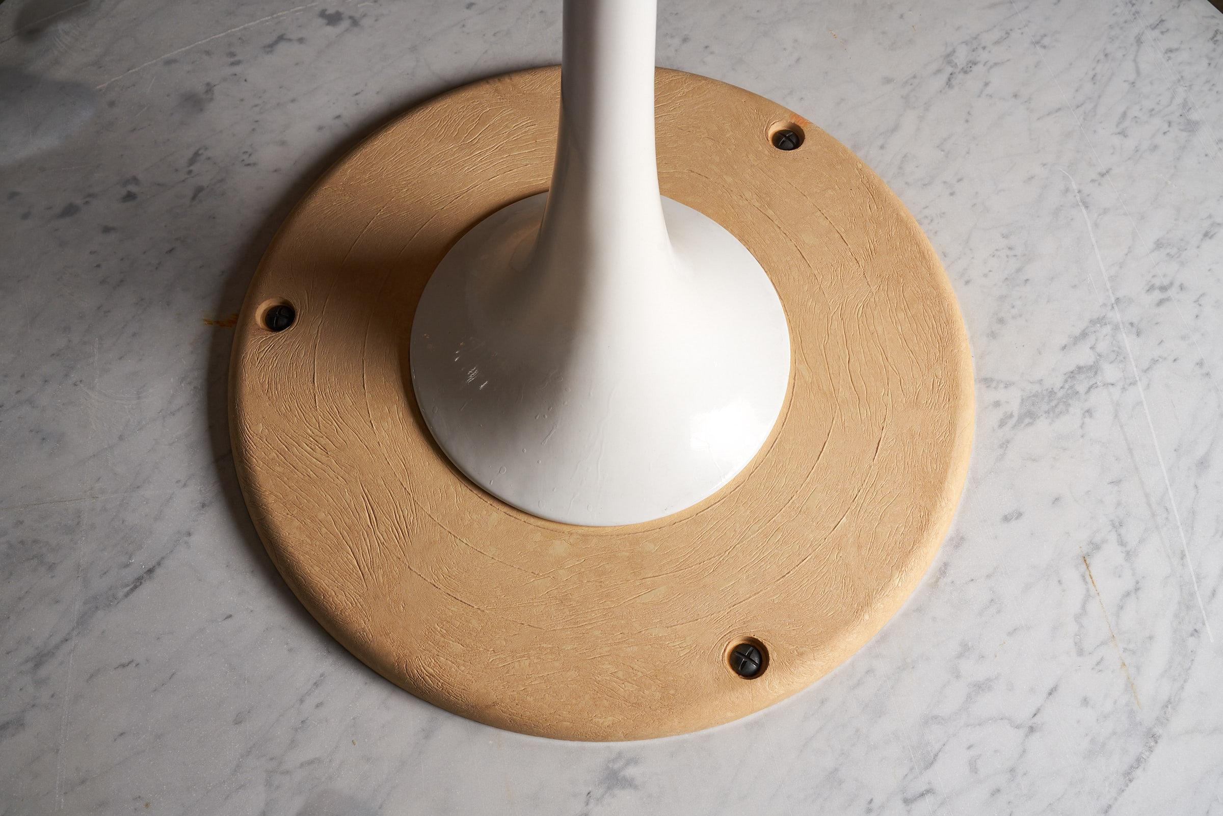 Table de salle à manger Tulip d'Eero Saarinen pour Knoll avec plateau en marbre de Carrare en vente 8