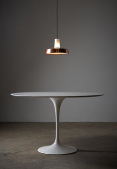 Early Eero Saarinen for Knoll 'Tulip' Dining Table with Marble Top