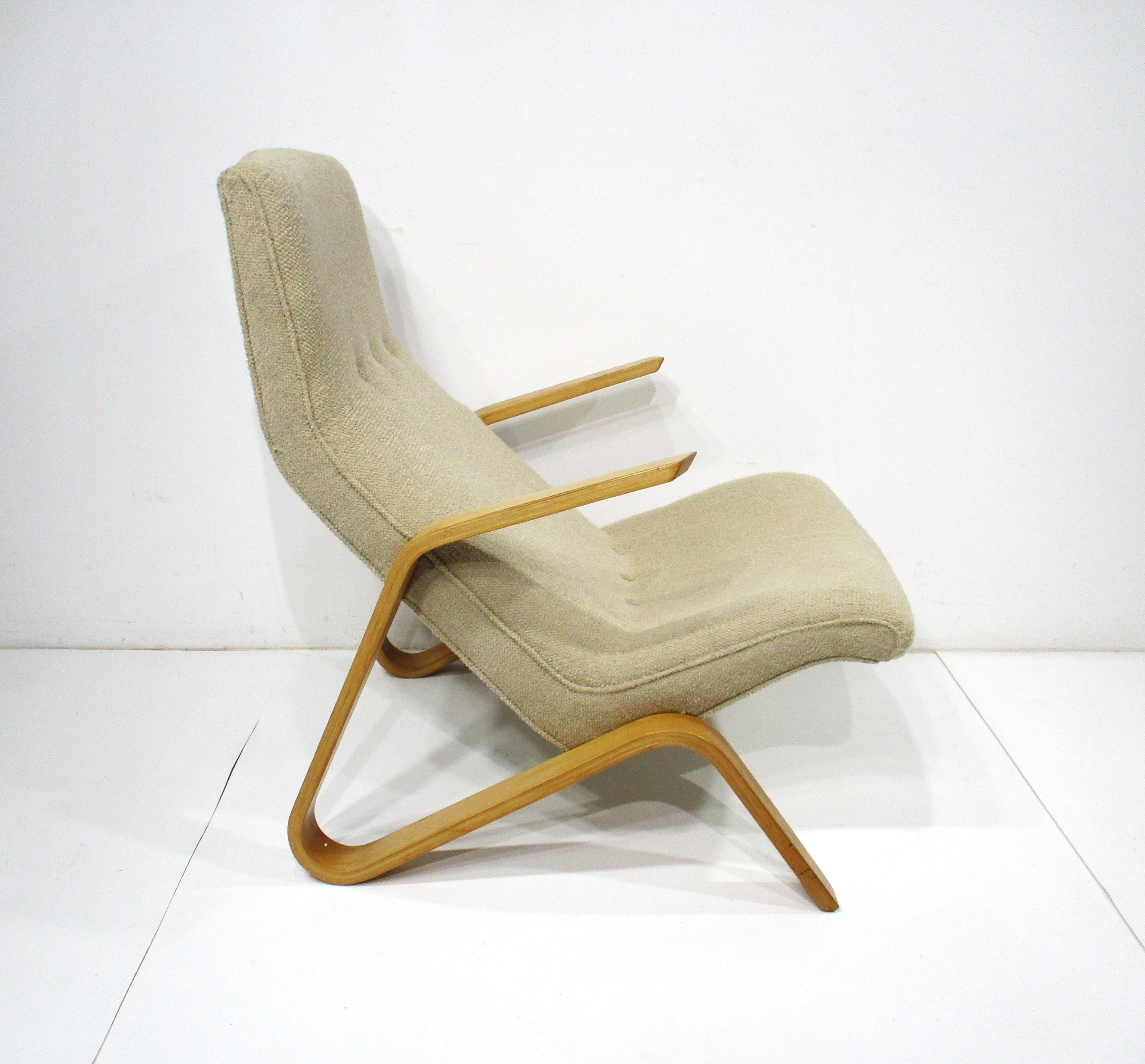 Früher Eero Saarinen Grasshopper-Loungesessel für Knoll  (Moderne der Mitte des Jahrhunderts) im Angebot