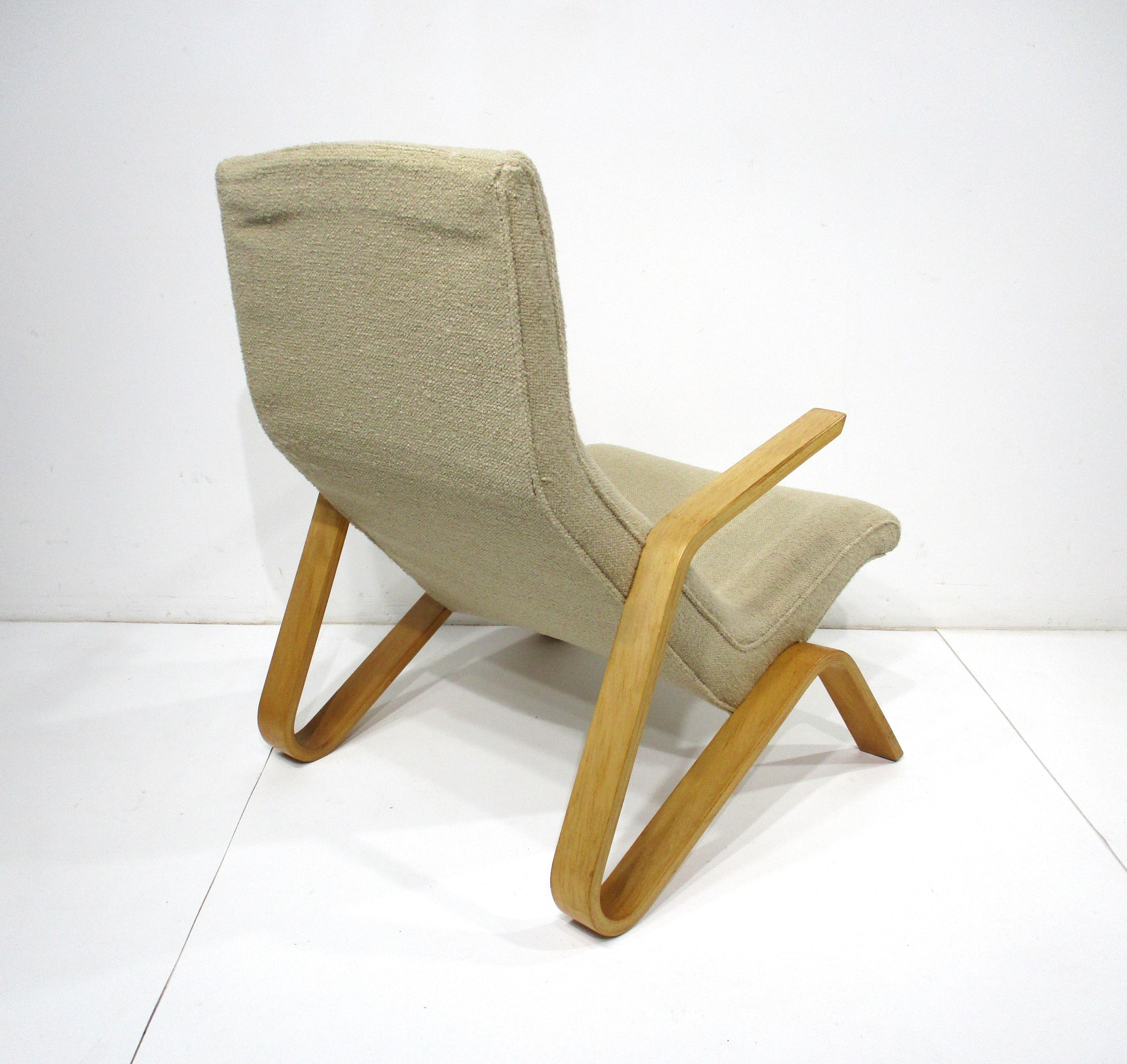 20th Century Early Eero Saarinen Grasshopper Lounge Chair for Knoll  For Sale