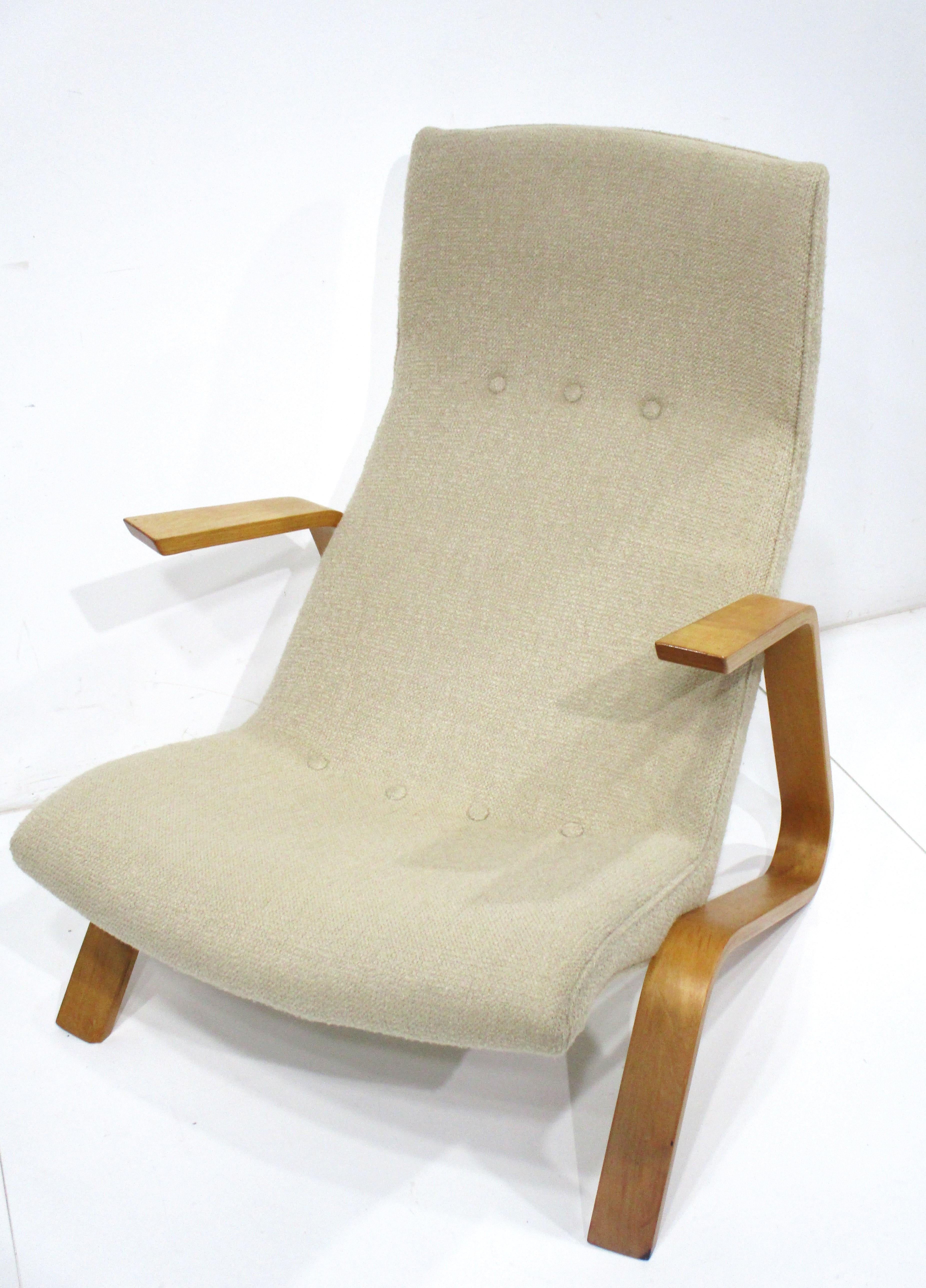 Upholstery Early Eero Saarinen Grasshopper Lounge Chair for Knoll  For Sale