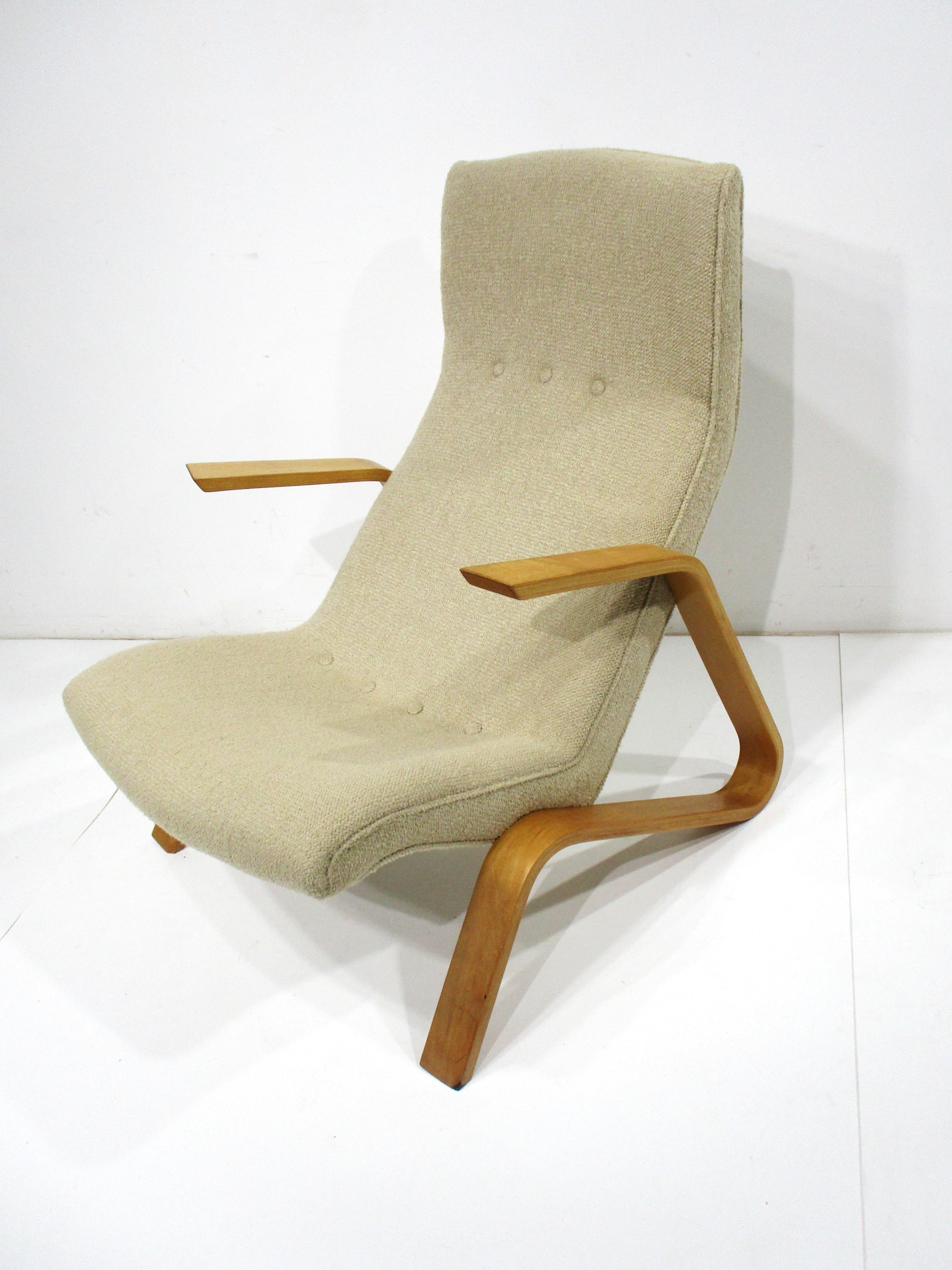 Early Eero Saarinen Grasshopper Lounge Chair for Knoll  For Sale 2