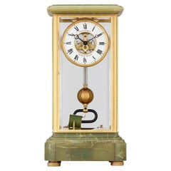 Early Electric Regulator Clock by Vigreux Brillié