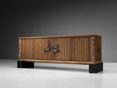 Early Emiel Veranneman Sideboard in Oak