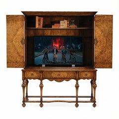 Early English Antique Style TV Cabinet