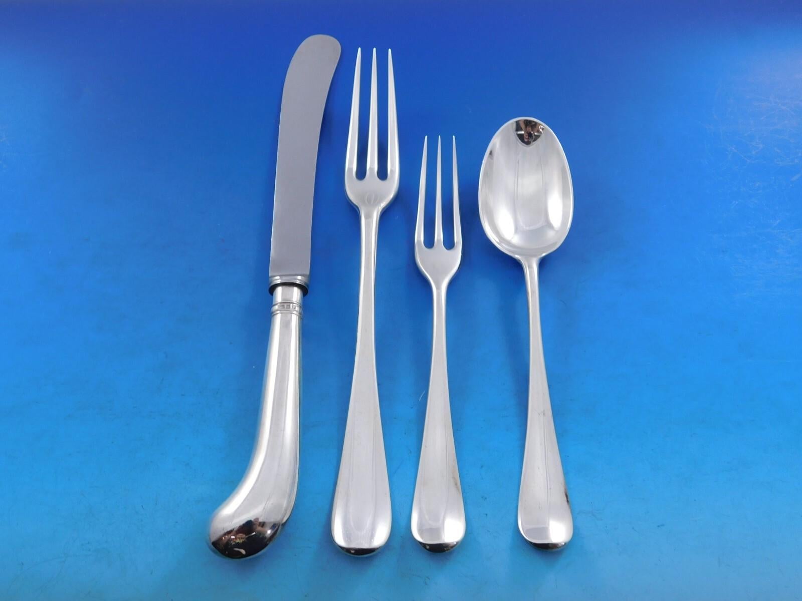 Early English by James Robinson Sterling Silver Flatware Dinner Service 56 pcs siglo XX en venta