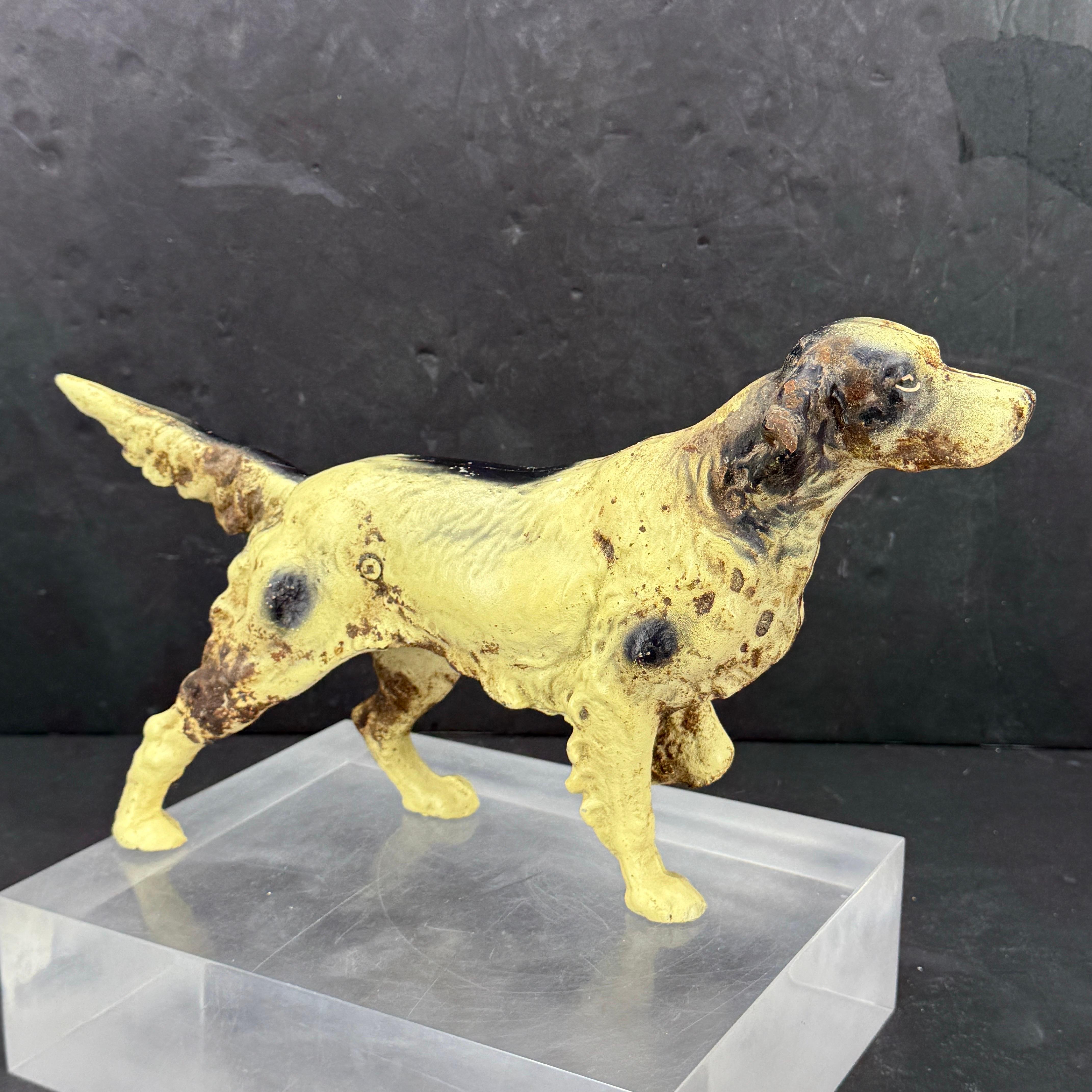 Calco Fermaporta in ghisa inglese per cani Pointer Setter in vendita
