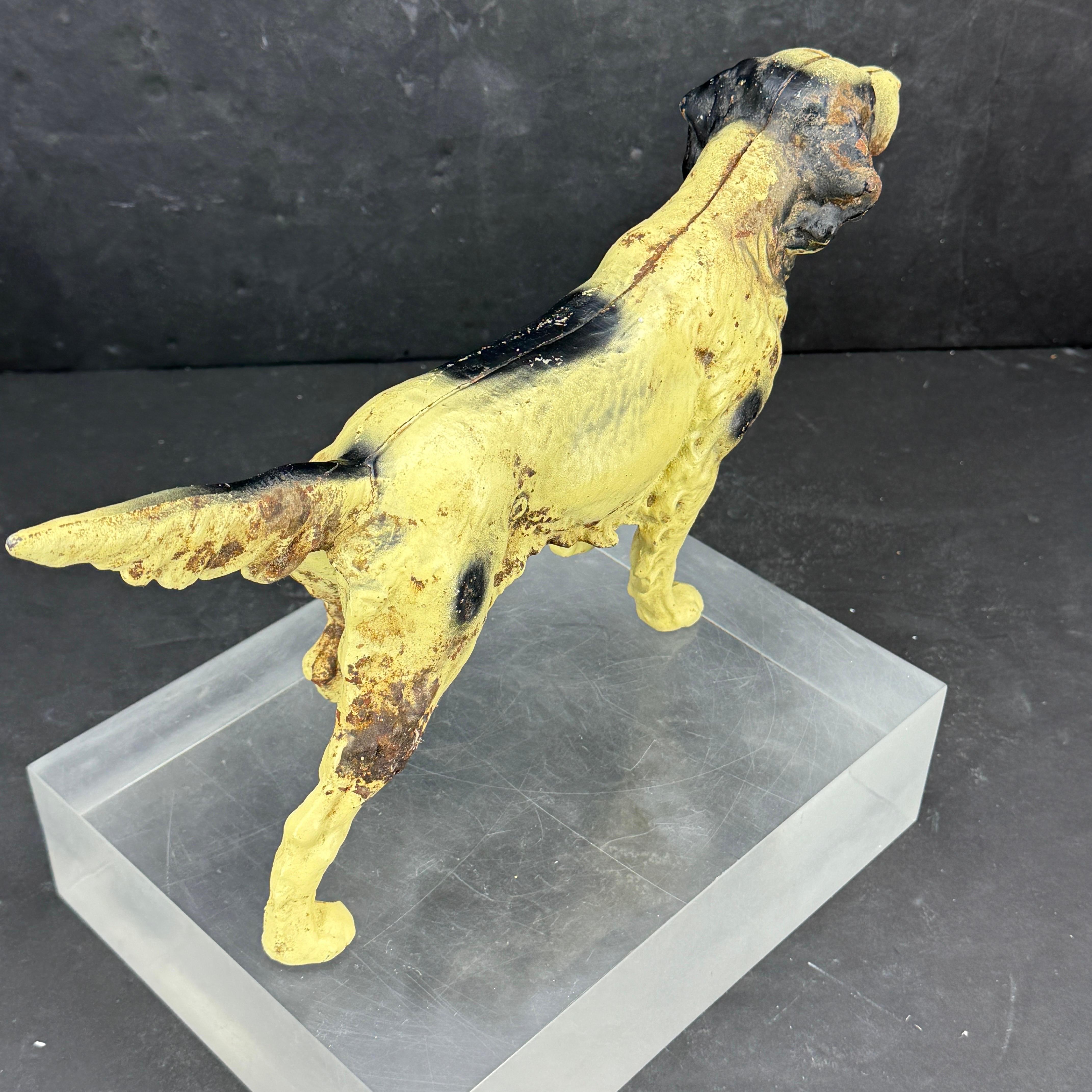 Ferro Fermaporta in ghisa inglese per cani Pointer Setter in vendita