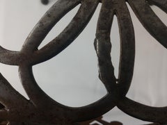 Early English Handmade Trivet Fireplace Footman, circa 1850