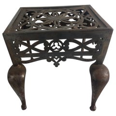 Early English Handmade Trivet Fireplace Footman, circa 1850