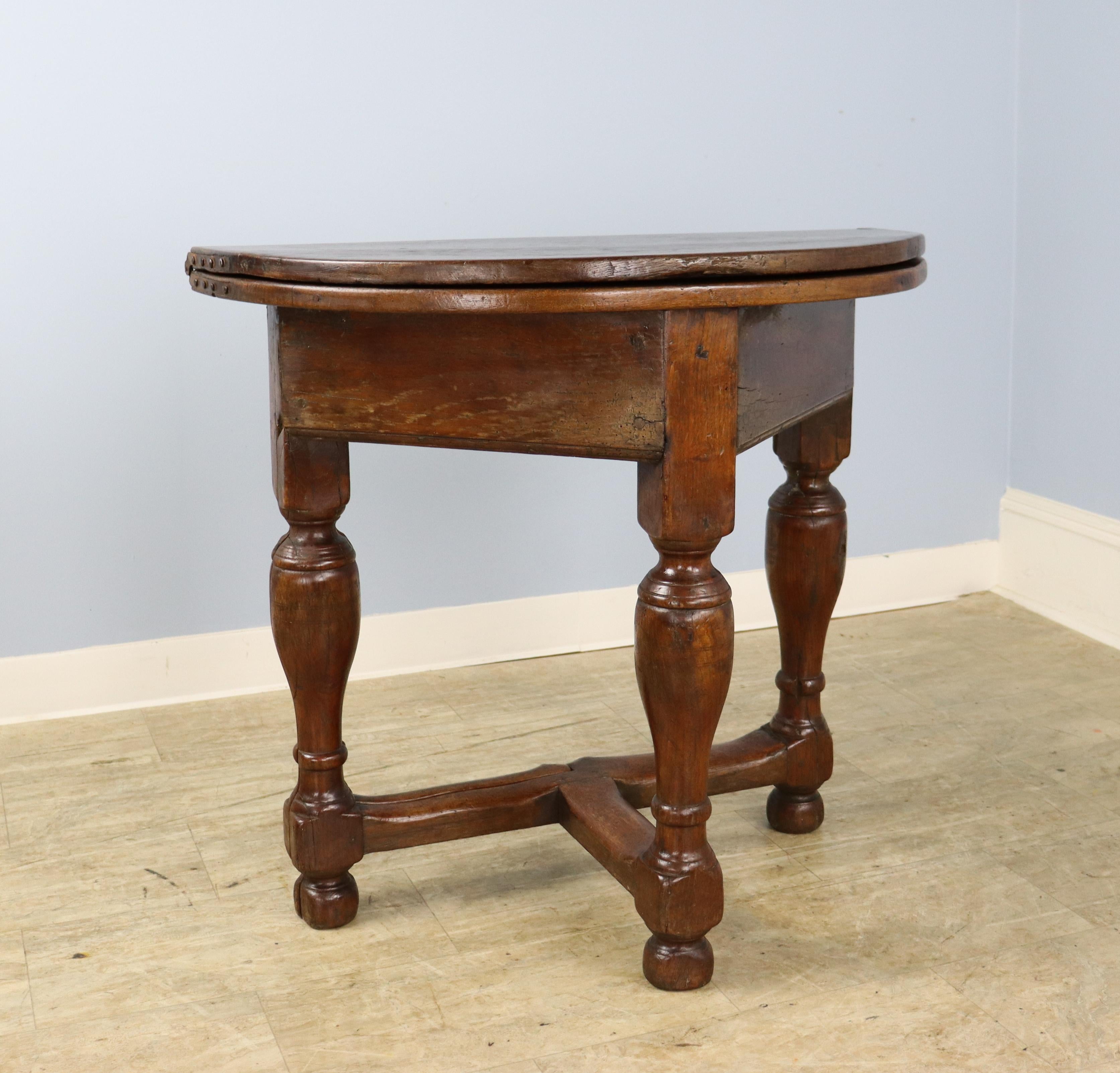 Early English Oak Credence Table For Sale 5