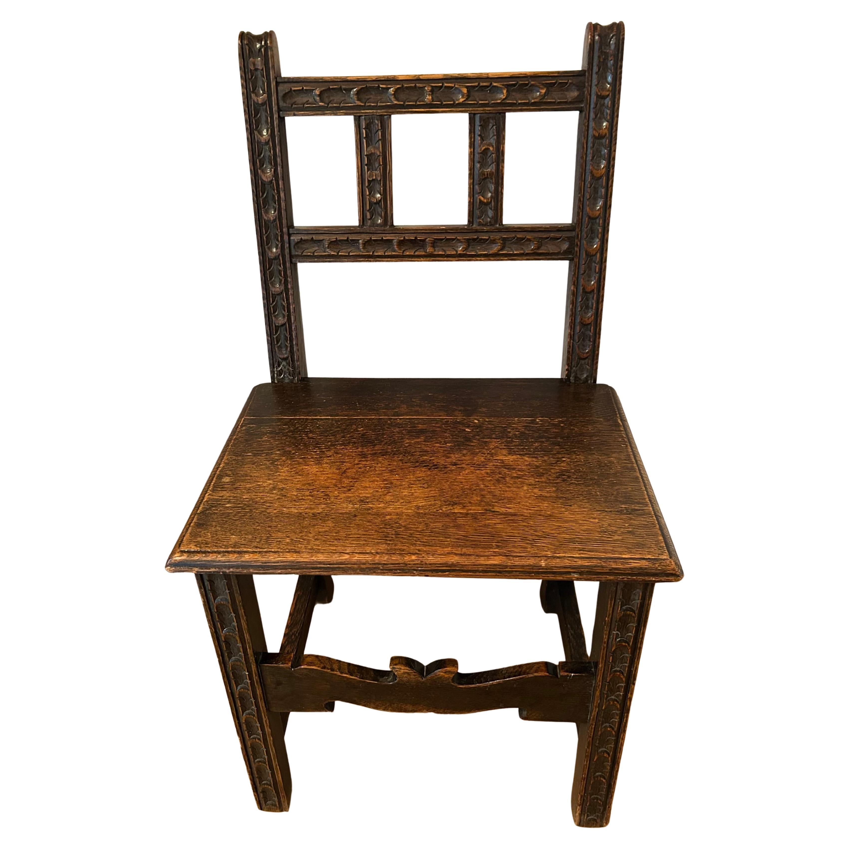 Chaise d'appoint en Oak Oak Early English