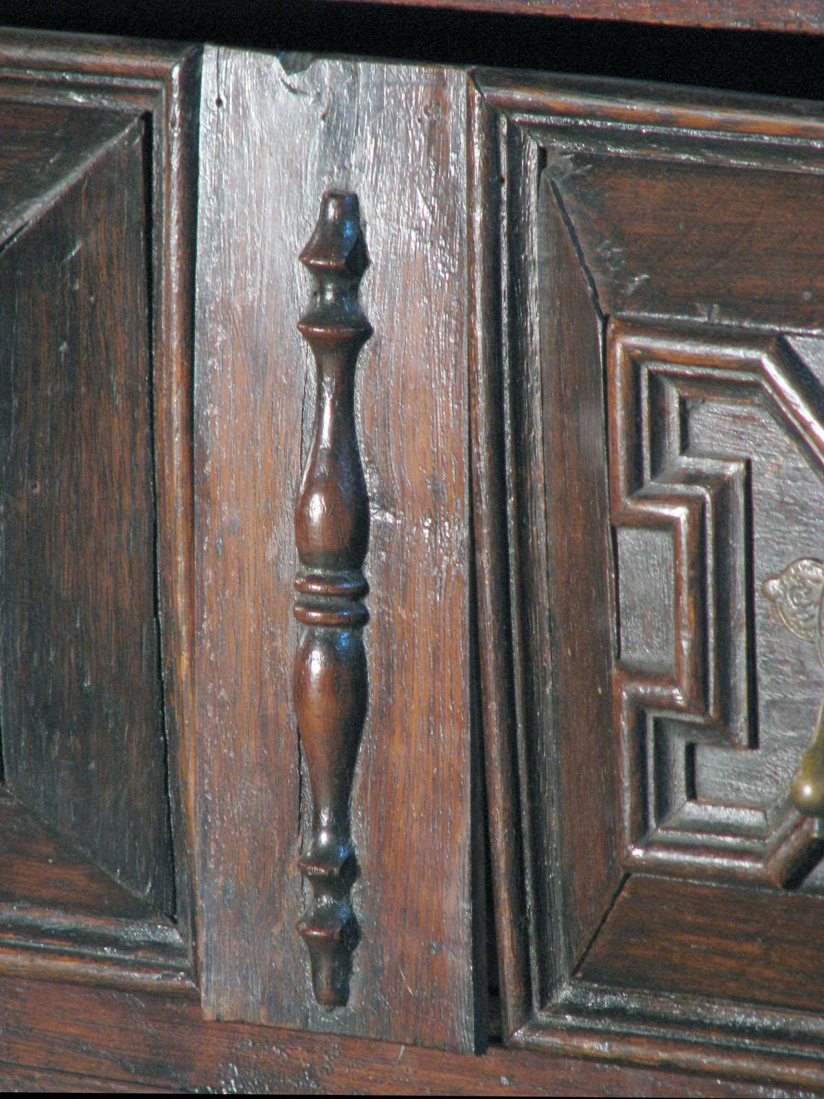 Early English Jacobean 17th Century Oak Sideboard or Low Dresser 3