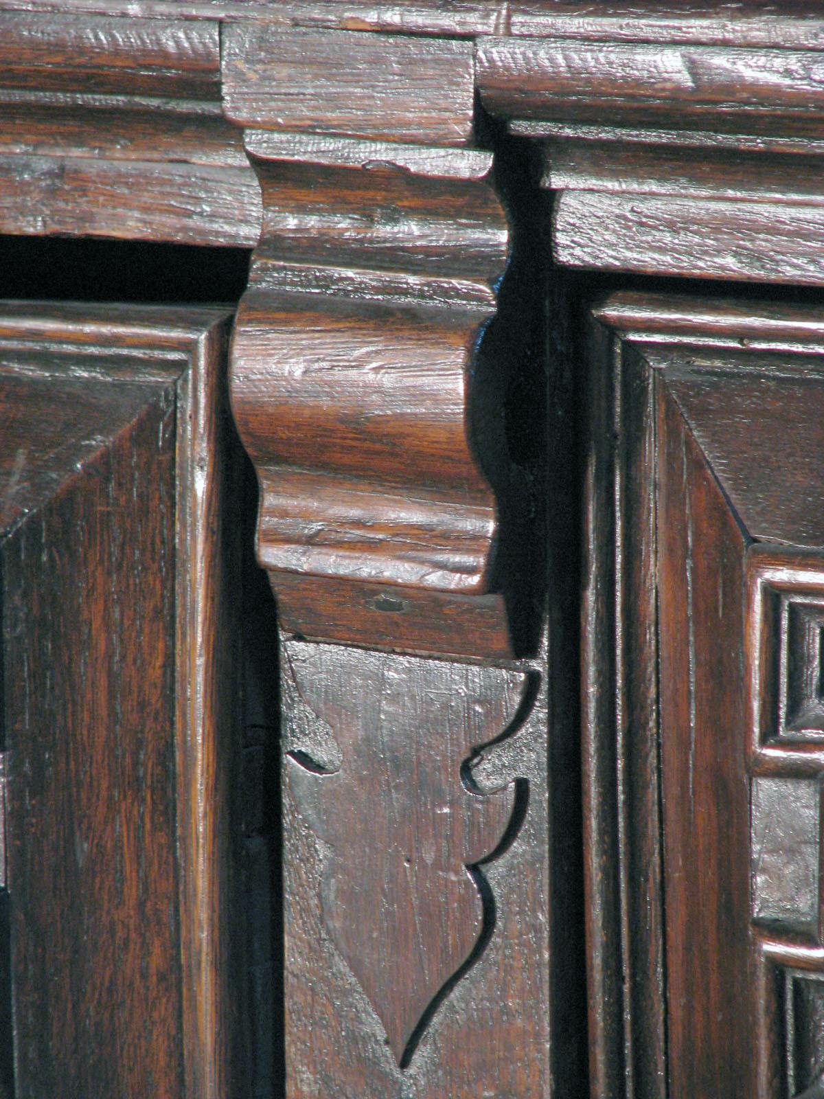 Early English Jacobean 17th Century Oak Sideboard or Low Dresser 4