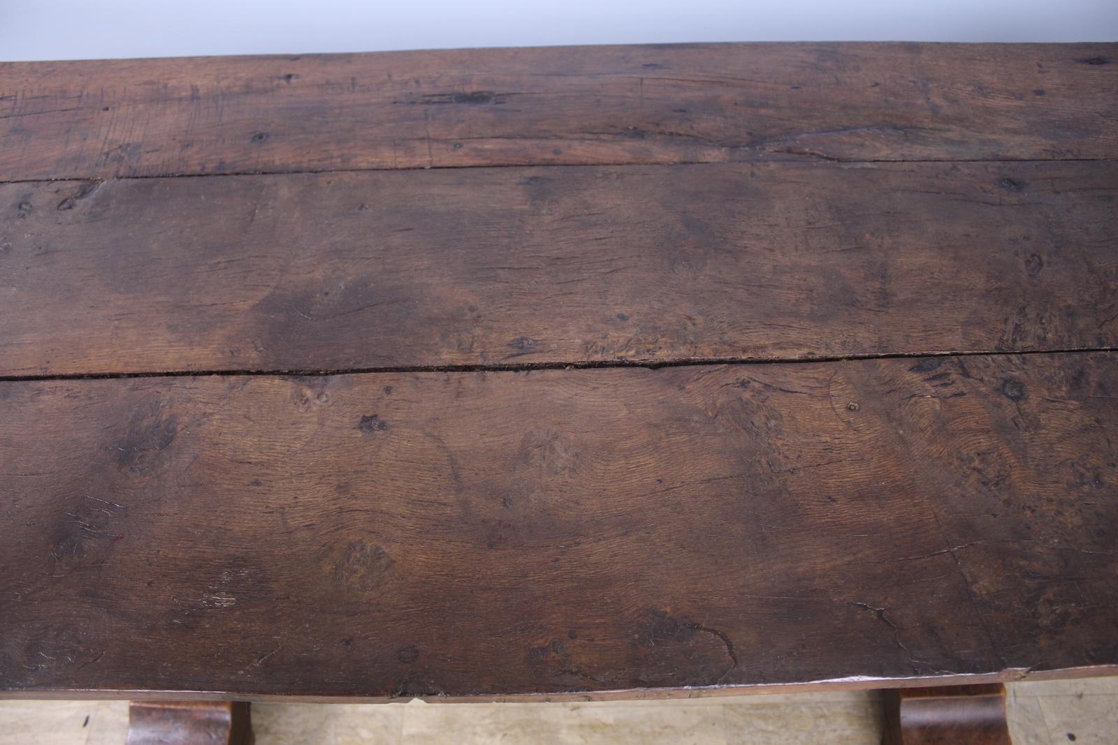 Early English Oak Tavern Table 6