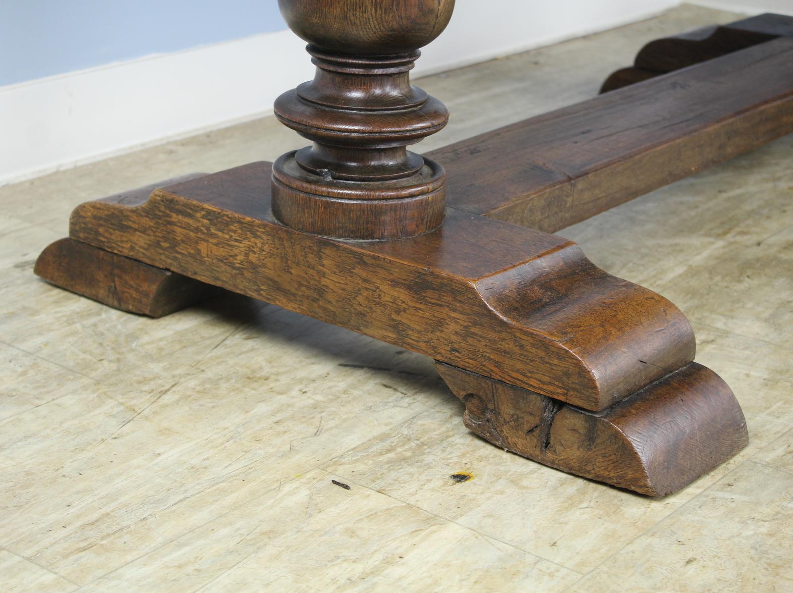Early English Oak Tavern Table 1