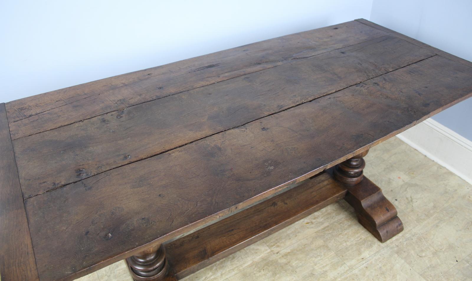 Early English Oak Tavern Table 4