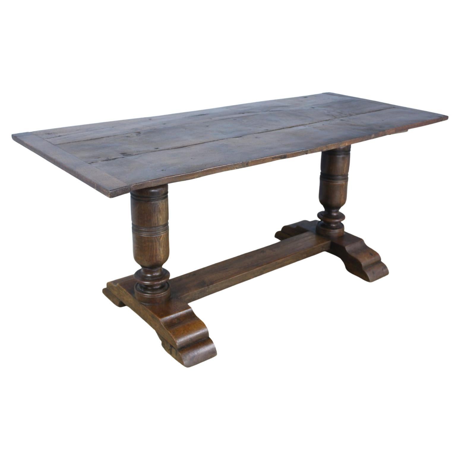 Early English Oak Tavern Table