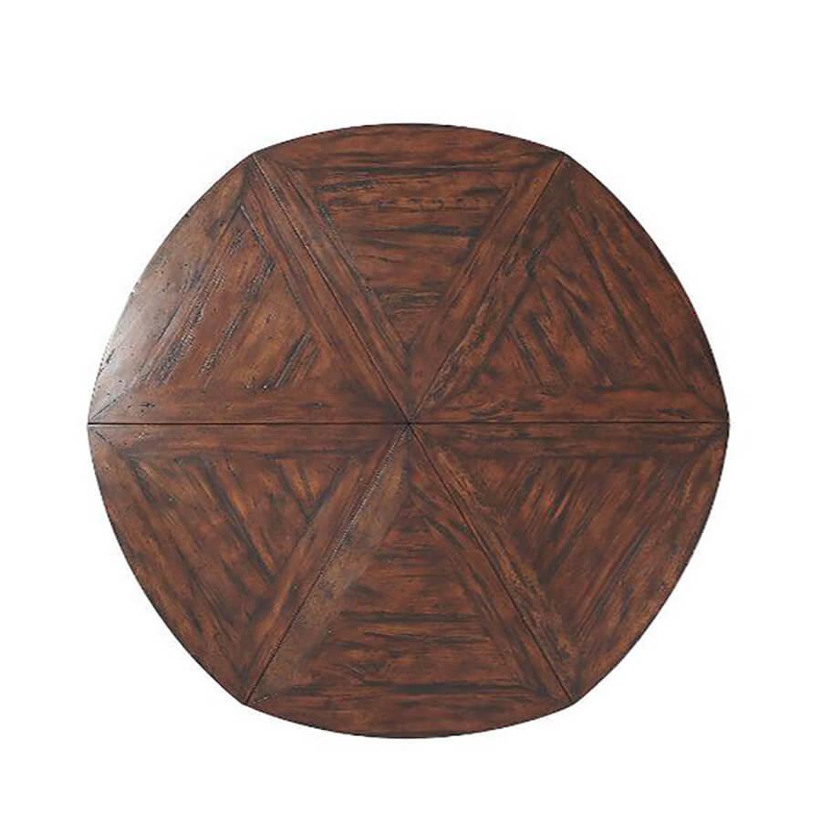 round extension table