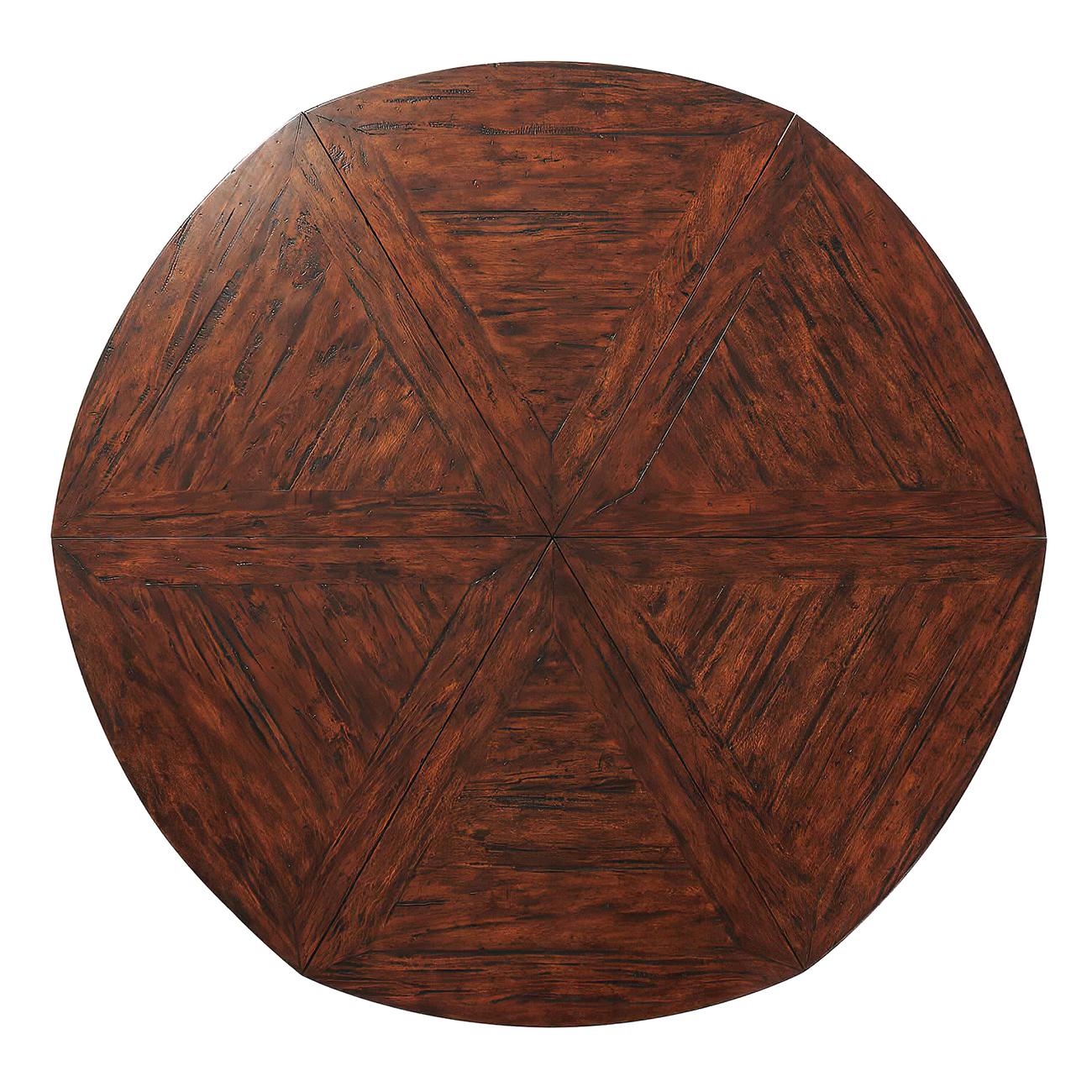 round extension table