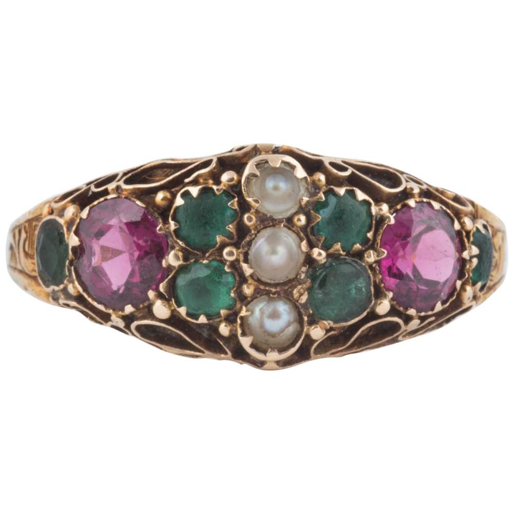 Early English Suffragette Ring, 1897
