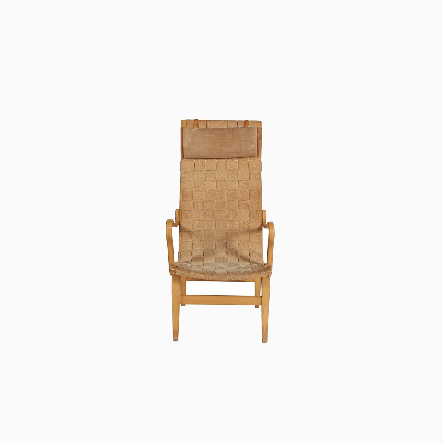 Beech Early Era Eva Chair by Bruno Mathsson For Sale