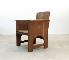 Early European Arts and Crafts Chair