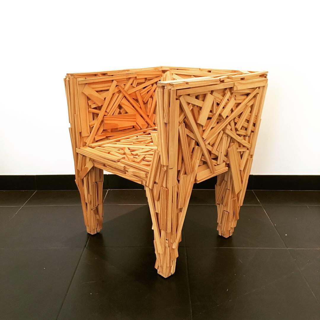 Modern Early Favela Armchair Designed by the Campana's Brothers, circa 2003