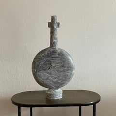 Sculpture ancienne en marbre sculptée à la main de Tom Von Kaenel