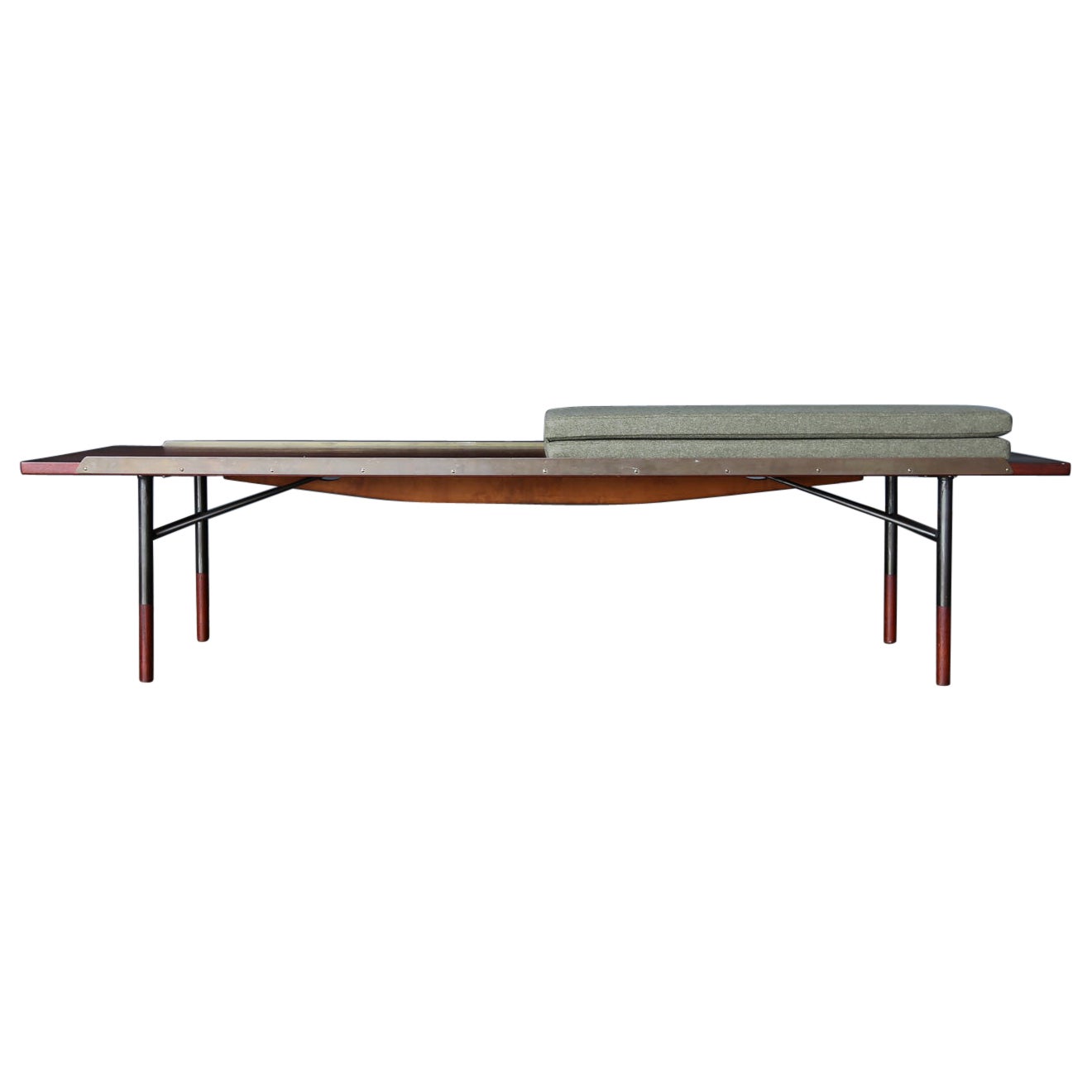 Early Finn Juhl Bench for Bovirke, Denmark, circa 1953