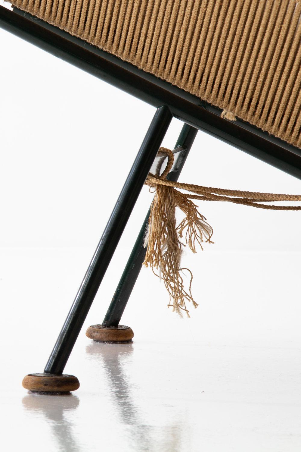 Early Flag Halyard Chair GE225 by Hans Wegner with Wooden Feet, Denmark, 1950 2