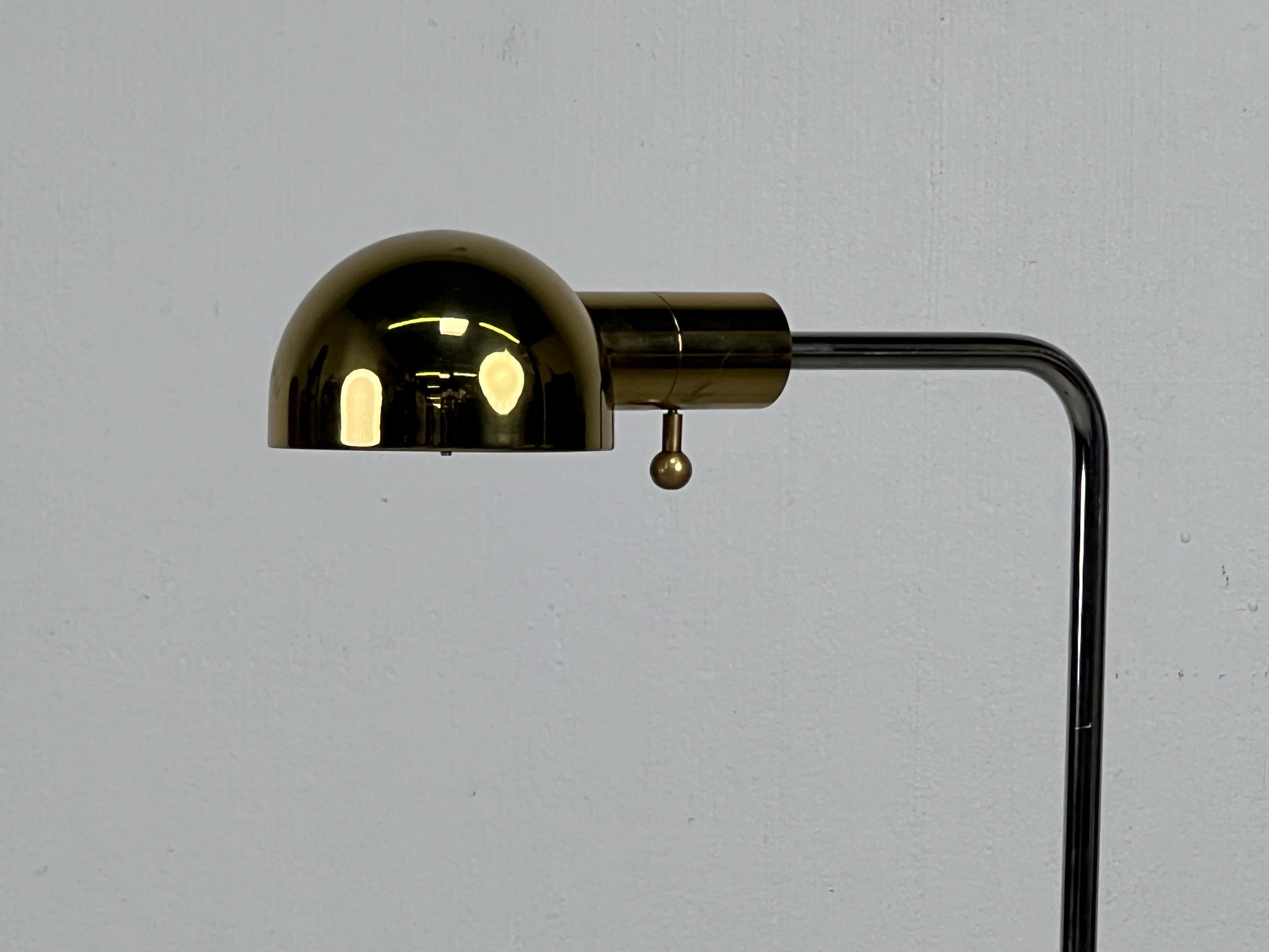 Brass Early Floor Lamp by Cedric Hartman For Sale