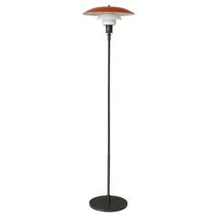 Antique Early Floor Lamp "PH 4/3" by Poul Henningsen, Pat. Appl., Louis Poulsen, 1926-28
