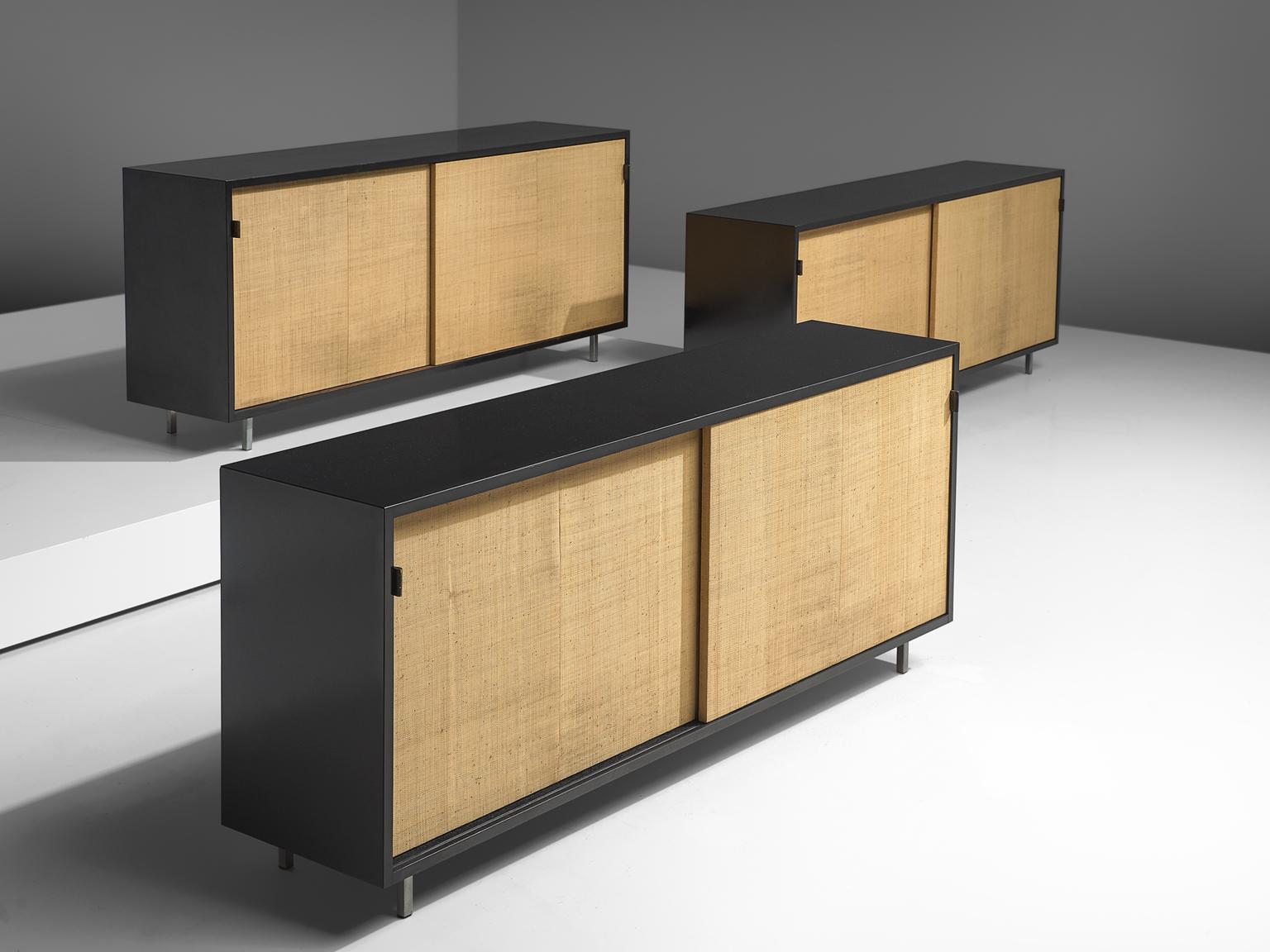 Mid-Century Modern Early Florence Knoll Credenzas for Knoll Head Office