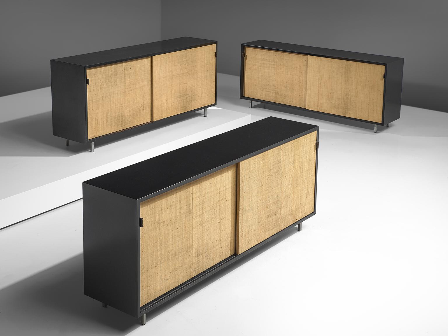 Italian Early Florence Knoll Credenzas for Knoll Head Office