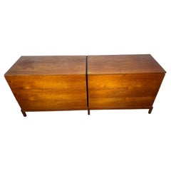 Early Florence Knoll Teak 6 Drawer Double Dresser/Chest, 1950s
