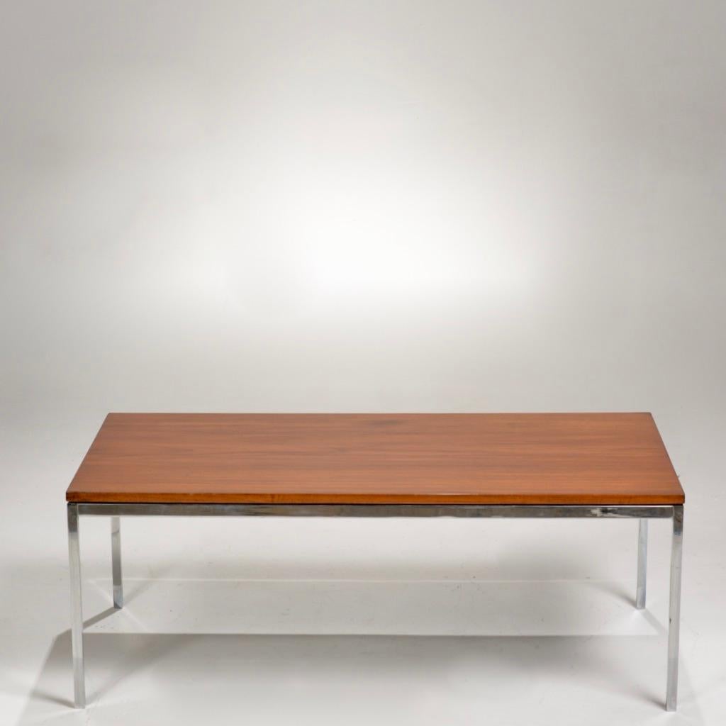 Mid-Century Modern Early Florence Knoll Teak Coffee Table For Sale