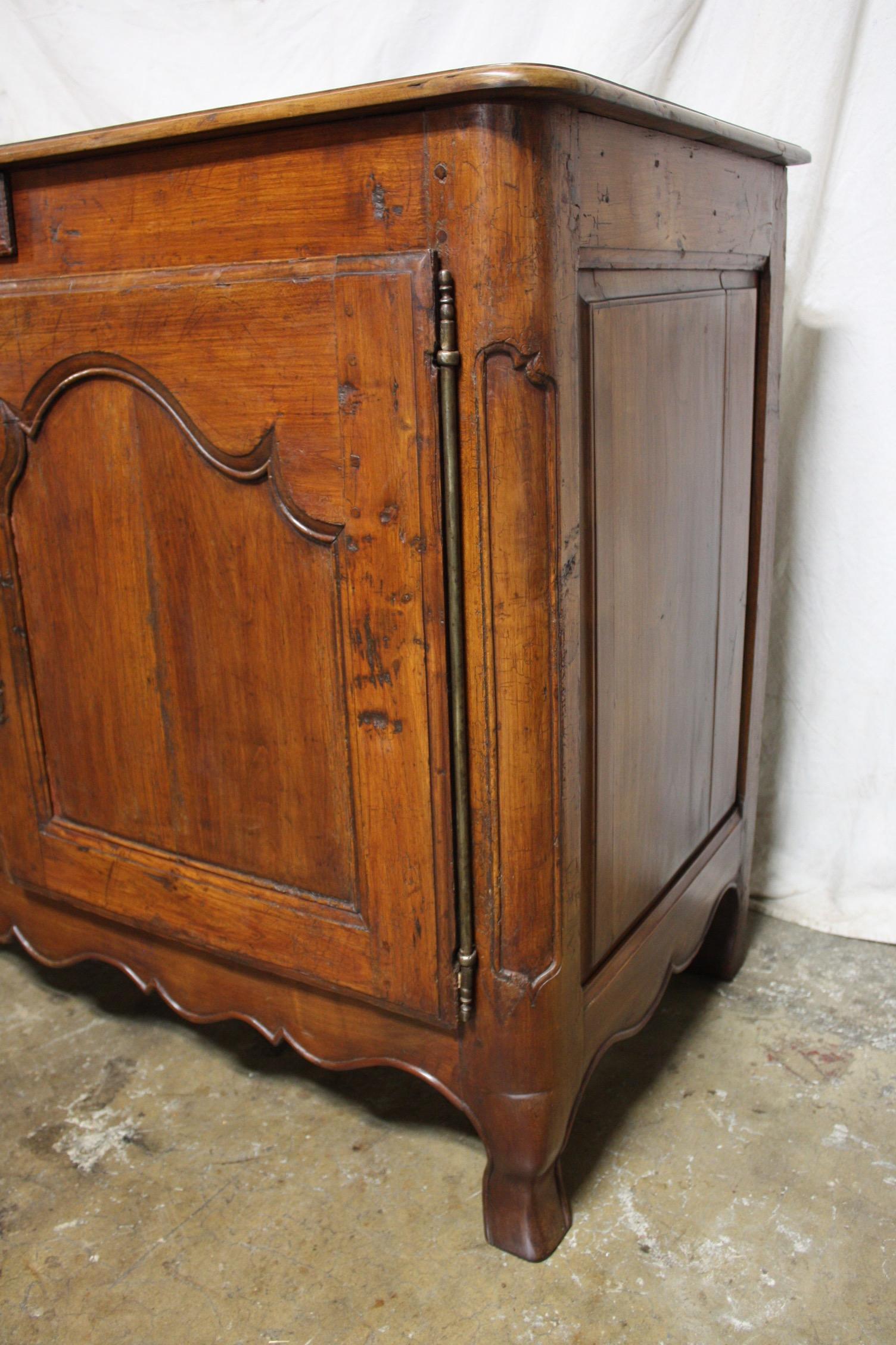Cherry Early French 18th Century Rustic Buffet