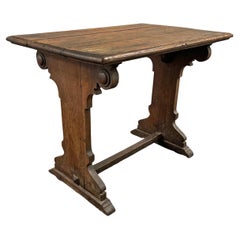 Used Early French Art Nouveau Cafe Table