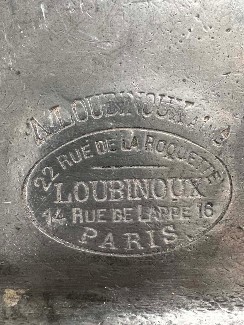 Early French Bar with Solid Zinc Top 10